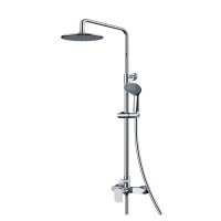 Bathroom used brass chrome european bath rain shower faucet for shower