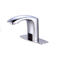 New Design Deck Mounted Automatic Infrared Water Saving Chrome Sensor Touchless Faucet