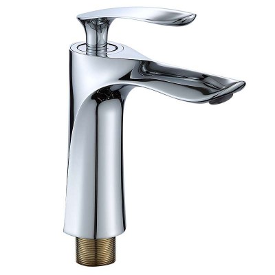 Reasonable basin mixer, single vanity faucet, stainless steel washbasin mixer, retractable, brass